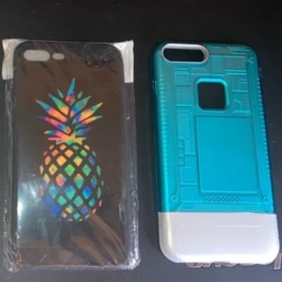 (2) iphone 7/8 Plus Cases  5.5" Screen Sizes - Picture 1 of 8